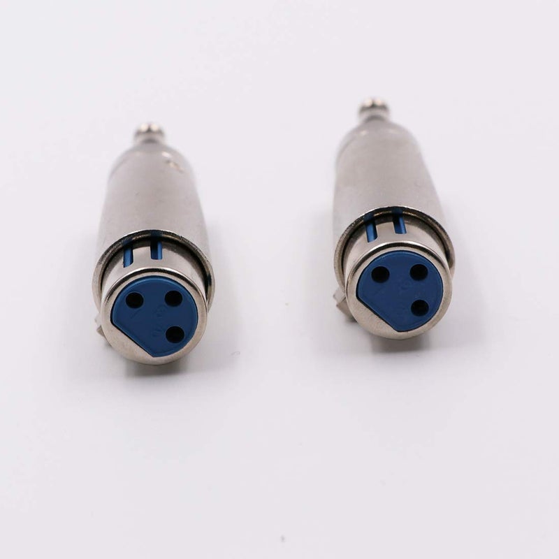WYMECT 1/4 TRS to XLR Female Adapter Female XLR to 1/4 Stereo Balanced Audio Connector - 2 Pack - Image 3